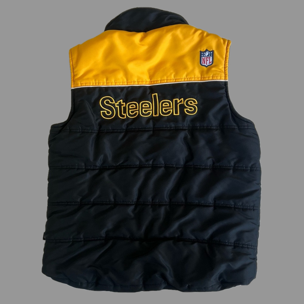 Pittsburgh Steelers NFL Team Apparel Football Vest - Picture 2 of 14